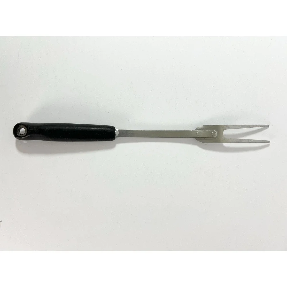 Vintage Atomic Starburst Meat‎ Fork: MCM Stainless Steel Carving Utensil USA